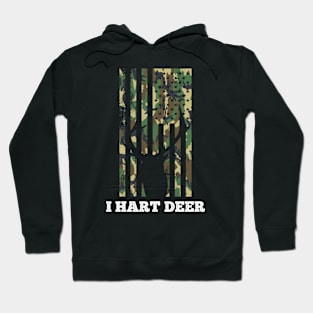 I Hart Deer Hoodie